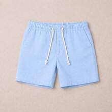 1 Summer Spring Spring / Summer / Autumn Spring / Summer Regular Fit Eyelet Drawstring Beach For Going Out Weekend Casual Holiday Father's Day Valentine's Day Christmas - Baby Blue - View 1