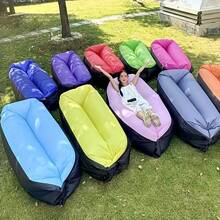 Kasur Angin Portabel, Sofa Tiup Portabel, Kursi Luar Ruangan Rakitan Cepat, Desain Bantal Terintegrasi, Lembut dan Nyaman, Ideal untuk Tepi Kolam Renang, Liburan Pantai, Perjalanan, Festival Musik, Halaman Belakang dan Berkemah, Pilihan Terbaik untuk Rekreasi dan Hiburan di Luar Ruangan - MultiWarna - View 8