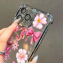 1 Stück, kreatives Muster, einfache stilvolle quadratische Handyhülle für iPhone 11/12/13/14/15/17/Air/Pro/Plus/Pro Max und Galaxy S22/S223/S84/S25/Ultra/FE/EDGE. Geeignet als Geschenk für Freunde oder Valentinstagsgeschenke. - Verschiedenfarbig - Übersicht 8
