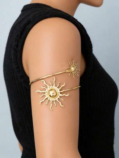 1pc Summer New Armband, Suitable For Wearing On Beach Vacations, Valentine's Day, Mother's Day, Thanksgiving, St. Patrick's Day, Halloween, Christmas, Suitable For Wearing Clothes On Various Holidays