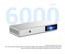 Lenovo T200 Pro Projector, HD Portable Projector With Built-In Battery, Auto Focus & Keystone Correction, Standard Version For Home Office Outdoor - White - View 10