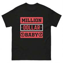 Camiseta de un millón de dólares, camiseta original y elegante, regalo. - Negro 4 - Ver 1
