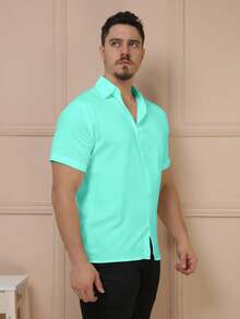 Men Shirts - verde menta - Ver 6