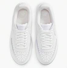Nike Giày thể thao nữ đế cao dáng ôm Court Vision Alta Air Force Casual Sneakers - trắng - Xem 10