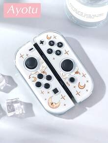 Ayotu 1 buah Casing Pelindung Bertema Kartu Tarot untuk Nintendo Switch 2/Switch NS/Switch OLED/Switch Lite, Generasi Baru Pola Bintang Matahari Bulan TPU Soft Shell, Pelindung Kontroler Game Universal, Casing Pelindung Kontroler Switch, Aksesori Gaming Switch, Anti Jatuh, Anti Selip, Tahan Gores, Tampilan Modis - MultiWarna - View 13