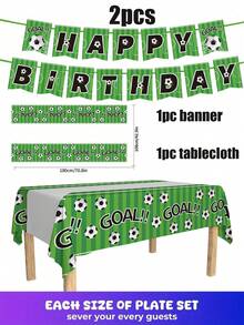 69/10 Piece World Cup Soccer Party Tableware Set - 7/9 Inch Plates, 9 Oz Cups And Napkins | Serves 16 Guests For Match Watching, Birthday Picnics, Celebration Decor - Multicolor - View 20