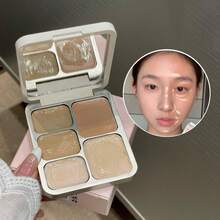 HER ORANGE HERORANGE 五色遮瑕盘，质地柔滑，持久保湿，提亮肤色，打造自然妆效，可用作妆前遮瑕，内含美妆蛋，适合日常使用，情人节、音乐节、节日送礼佳品。 - 彩色 - 查看 4
