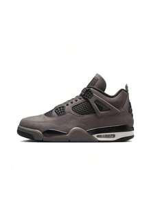 Nike Jordan Air Jordan 4“洞穴石和黑色”舒适百搭，防滑耐用，中帮复古篮球鞋，男女通用，棕色 - 棕色 - 查看 17