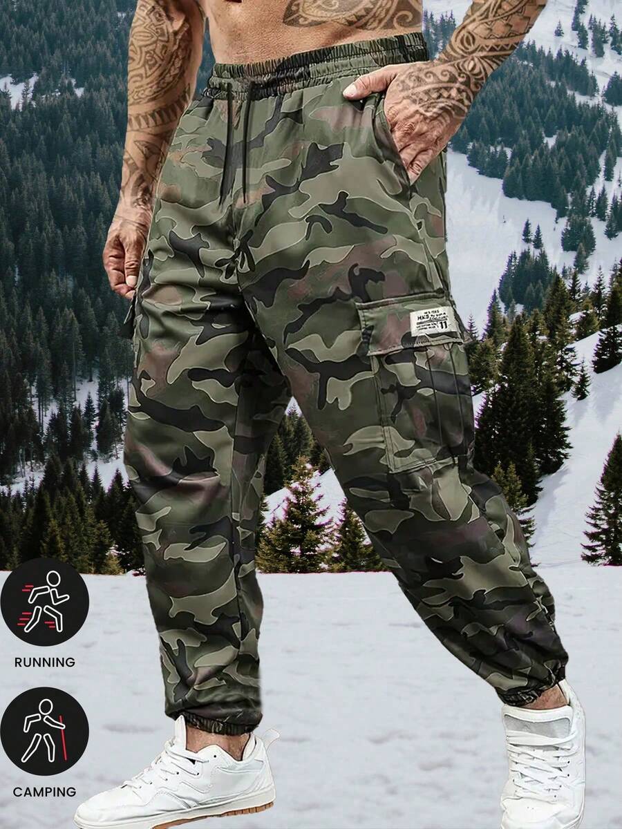 2025 男士战术科技裤 - 加固裆部和 RFID 口袋 | 10K 耐磨，情人节礼物