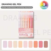 朗格高容量凝胶笔，0.7mm精准笔尖，15/72/168/207/234种鲜艳色彩，168色礼盒装，252支长笔带套装，色彩覆盖力强，适用于水彩、水粉、石头、玻璃、陶瓷、金属、木材、丙烯颜料等材质，书写流畅，可用于绘画、着色、素描、艺术创作、手账等。2026年母亲节礼物，2026年返校季艺术用品文具套装，适合艺术家、学生和成人使用。 - 套裝 - 查看 22