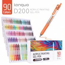 Bộ 90 bút gel màu Languo, hộp quà tặng 90/72/54/36 màu và 6 chủ đề màu sắc (15 lựa chọn), bút gel bấm, bút màu dung lượng cao, thích hợp để phác thảo, vẽ nguệch ngoạc, viết tay, tô sáng, dụng cụ mỹ thuật và văn phòng phẩm, món quà tuyệt vời cho bé trai/bé gái, học sinh, mùa tựu trường, giáo viên. - Chủ đề màu sắc - Xem 28