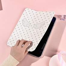 1 Peça Capa Protetora com Slot para Caneta, Suporte Magnético Multi-Ângulo com Modo Dormir/Despertar Automático, Capa de Tablet Kawaii Compatível com Pro/Air/Compatível com Samsung Galaxy A9/S9/S7/S10+/Compatível com XIAOMI Pad/5/6/7 - Multicolorido - Visão 8