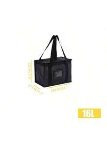 Bolsa refrigeradora portátil de gran capacidad aislada | Caja de almuerzo aislada para picnic al aire libre - Multicolor - Ver 6