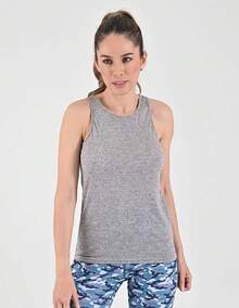 TendenciaTop Deportivo  Mujer  1 Pieza Lisa Mno U58754Calidad premium - Operador de red móvil - Ver 2