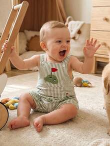 Baby Boys Rompers - Green - View 3