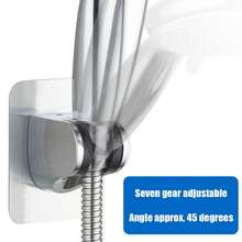 Shower Head Holder No Drilling Waterproof Adjustable For Bathroom Wall Mounted - Multicolor - View 11