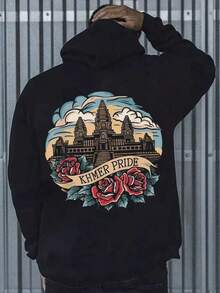 Men Outdoor Hoodies & Sweatshirts - Black - View 1