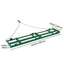 Garden Rakes - Zahnegge,96 x 20 Zoll - チェックする 10