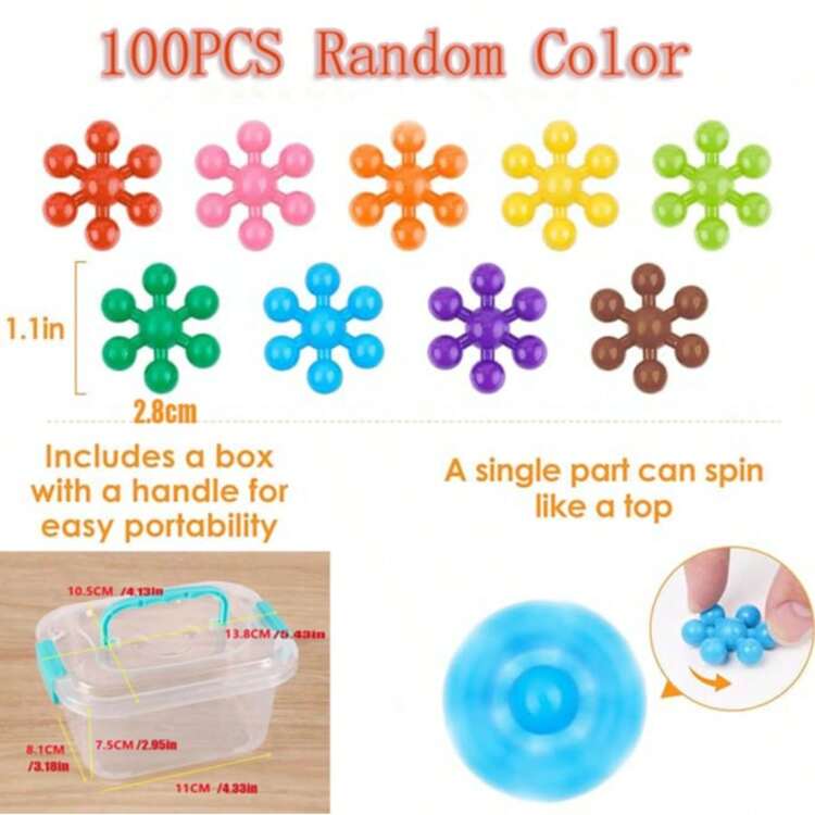 3D Puzzle Jigsaw En Plastique Flocon De Neige Blocs De Construction Modèle De Construction Puzzle Jouets Éducatifs Pour Enfants c009