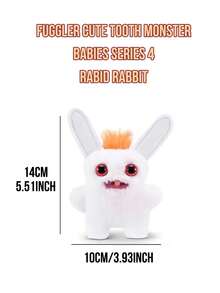 Fuggler Grump Grumps 收藏版怪兽钥匙扣，丑萌怪兽，金色纽扣眼睛，尖牙利齿，朋克风设计，表情鲜明，个性十足，可作为装饰挂件挂在背包、手提包或钥匙上，也适合摆放在办公桌、书架或家居展示，是艺术收藏的理想之选。这款怪诞可爱的配饰深受收藏家和另类设计爱好者的喜爱，也是送给朋友、情侣、生日、节日和特殊场合的独特礼物之选。 - 彩色 - 查看 13