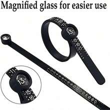 1pc Adjustable Ring Sizer Measuring Tool - Soft & Comfortable Jewelry Measuring Tape, Easy & Accurate Ring Size Measurement At Home (Ideal For Engagement & Wedding Rings), Affordable, Travel Essential, Home Decor, Valentine's Gift, Practical, Room Decoration, Holiday Essential, Gift For Her, Ring Size Measurer, Reusable Ring Sizer - Multicolor - View 6