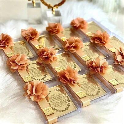 Ramadan Gift, Ramadan Wedding Gift, Islamic Gift, Eid Celebration Souvenir, Ramadan Baby Shower Gift, Aqeeqah Ceremony Memento, Gift. Bow And Ribbon, Customized Acrylic Name Plate, Personalized Acrylic Gift, Customized Acrylic Wedding Favor, Children's Birthday Acrylic Decoration