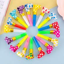 10/20/100pcs Colorful Dragon Whistle, Birthday Party Entertaining Toy, Children's Blowing Toy, Party Atmosphere Prop, Suitable For Gatherings, Team Building, Classmate Parties, Weddings, Grand Openings, Annual Meetings, Adds Lively Atmosphere And Interactive Games - Multicolor - View 5