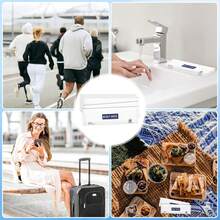 30 Pcs Body Wet Wipes Individually Wrapped, Disposable Skin Cleansing Wipes, Individual Wrapped, , Convenient, Lightweight, Aloe Vera For Butt, Hands, Face Cleaning, Daily Use - 1 hộp gấu trúc hồng - Xem 5