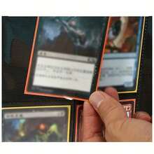 Album đựng thẻ game cao cấp - Chứa được 160 thẻ, 8 ngăn mỗi trang, dùng để lưu trữ thẻ game và thẻ thể thao, hoàn hảo cho các nhà sưu tập và người đam mê. Album lưu trữ thẻ giao dịch cỡ lớn - 360 khe, chất liệu PP, lý tưởng cho thẻ game, thẻ thể thao, danh thiếp, món quà Halloween & Giáng sinh hoàn hảo. - dây đeo trang - Xem 8