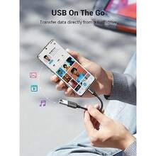 Adaptador USB C Macho a USB 3.0 Hembra, Cable OTG C Adapter Compatible con Thunderbolt 3, MacBook Pro, iPad Pro, Note S23 S22 S2 - como en la foto - Ver 6