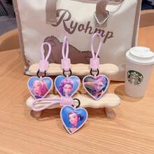 1件新款热销女巫猎人皮革钥匙扣背包挂件汽车钥匙扣新年礼物生日礼物（随机款式） - 彩色 - 查看 6