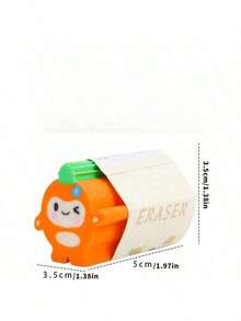1个可爱卡通水果果冻橡皮擦，彩色文具，适合小学生使用，清洁后不留痕迹，颜色随机发货，略有差异。 - 彩色 - 查看 3