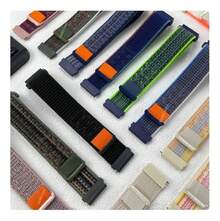 SMART WATCH MX Correa Nylon 22mm Para Huaweii Watch Gt6/gt5/gt4/gt3 - Azul Multicolor 2 - Ver 2