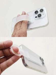 Adjustable Phone Grip Holder 1pc Multi-Function Colorful Phone Grip & Stand, Sliding Finger Loop, Foldable Bracket, Suitable For Various Smartphones, Waterproof - Safety Fixation Device And Desktop Stand Accessory Valentine's Day Gift - Multicolor - View 5