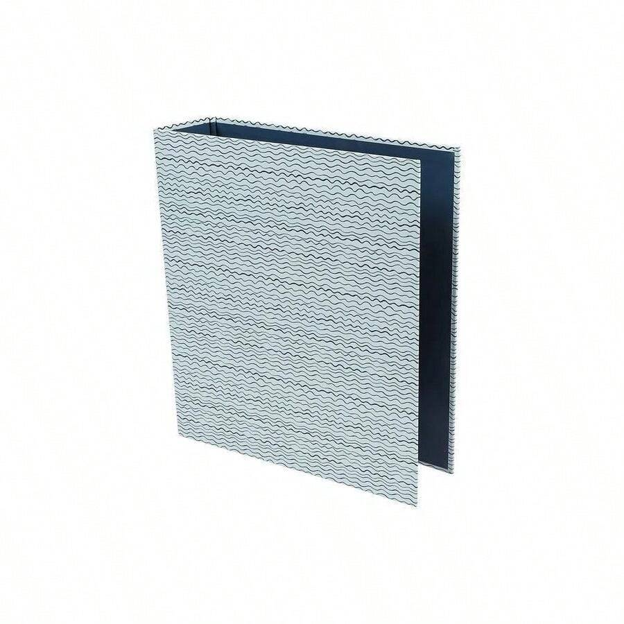 BULK BUY 16 X A4 Lever Arch File Folder Waves Blue Squiggle - Paperchase - Sets - View 1