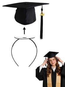 4pcs-Graduation Cap Set, Graduated And Graduation Cap With 2026 Tassel, Graduation Unisex Cap, Adjustable Tassel Graduation Cap, Bachelor Degree Hat, Suitable For Adults, High School And Master Students Graduation, Prom Party Decor - Multicolor - View 10