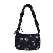 Sweet And Fashionable Multi-Purpose Handbag With Shoulder Strap, 2026 New Model, Retro And Versatile Style Bag, Elegant Women's Bag - Black - View 13