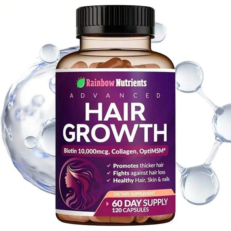 Rainbow Nutrients Advanced Hair Growth-Promote Hair Growth And Prevent Hair Loss - 1 - Xem 1