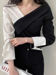 Women Blouses & Shirts - Black - View 12