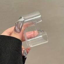 Cat Design Apple Data Cable Protector Case, Suitable Compatible With Apple 20W UK Charger, Prevent Cable Breakage - Clear - View 5