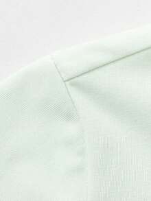 Balabala Girls Short Sleeve T-Shirt, Antibacterial Fabric, Chinese Style Print Summer Top - Green Tone - View 3