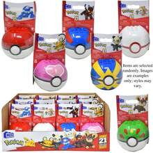 Set Of 4 Pokemon Poke Ball Mystery Random Assortment - Yellow - View 4