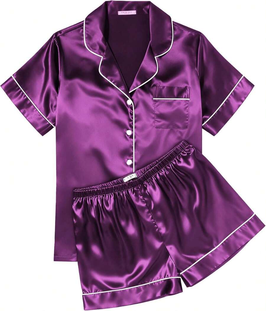 Bathrobe - Purple - View 1