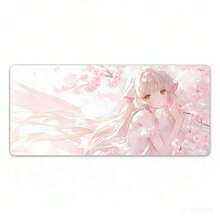Large Anime Girl Desk Mat, Suitable For Computer And Office Use, Extra Large Non-Slip Rubber Mouse Pad, Great Gift For Gamers, Anime Fans, Friends And Girls - Mouse Pad - View 4