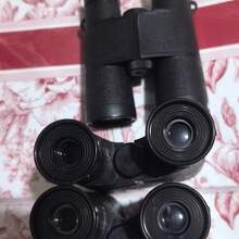 1个6x35黑色塑料双筒望远镜，户外探险装备 - 黑色 - 查看 8