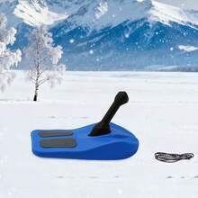 Sled Snowboard With Handle Snowboard Sledding Snowboard For Winter Fun HDPE Multi Surface Sled For Snow Sand Grass Ice - 1 - View 7