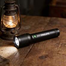 PHILIPS 飞利浦 SFL8168 变焦手电筒，支持 USB 充电，配备长距离高容量电池，便携式可充电手电筒，重量仅 250 克，超亮手电筒，适用于户外、工作和家庭使用。 - 強光手電筒 - 查看 5