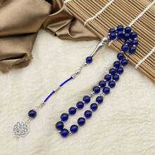 33pcs 10mm Glass Beads Bracelet, Muslim Prayer Beads, Middle Eastern Arabic Style - Multicolor - View 9