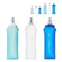 WRELS 1件 150ml/250ml/500ml 可折疊軟水壺，適用於徒步、跑步、馬拉松、攀岩與越野跑 - 彩色 - 查看 8