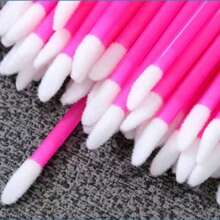 50支一次性唇膏刷 - 无绒唇刷，适用于唇膏和唇彩，化妆品，赠品 - 彩色 - 查看 5